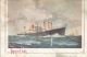 Farrell Lines Ship Postcard, Louis George Charest