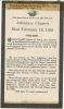 Funeral Card for Athanase Charest
