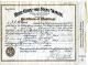Marriage Certificate of Erich Wilkens and Martha Reichelt